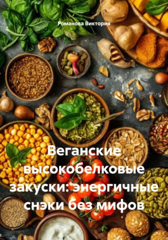 Веганские высокобелковые закуски: энергичные снэки без мифов Романова Виктория, Веганские высокобелковые закуски: энергичные снэки без мифов