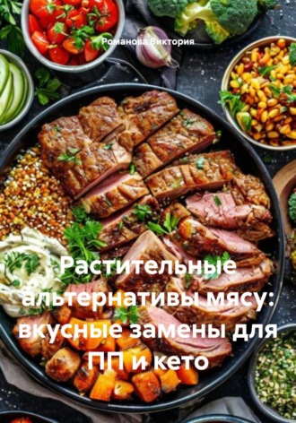 Растительные альтернативы мясу: вкусные замены для ПП и кето Романова Виктория, Растительные альтернативы мясу: вкусные замены для ПП и кето