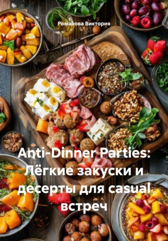 Anti-Dinner Parties: Лёгкие закуски и десерты для casual встреч Романова Виктория, Anti-Dinner Parties: Лёгкие закуски и десерты для casual встреч