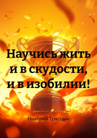 Научись жить и в скудости, и в изобилии! Николай Трясцын, Научись жить и в скудости, и в изобилии!