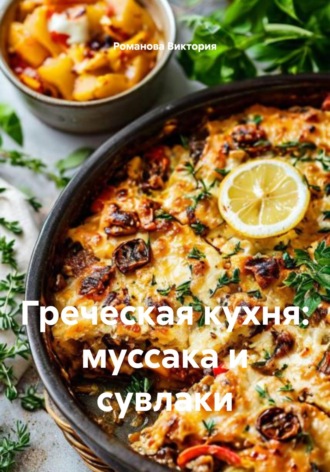 Греческая кухня: муссака и сувлаки Романова Виктория, Греческая кухня: муссака и сувлаки