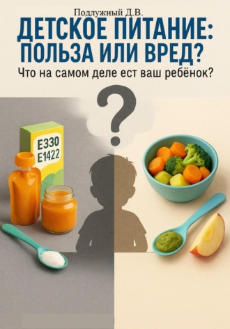Дмитрий Подлужный, Детское питание: польза или вред? Что на самом деле ест ваш ребёнок?