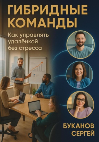 Гибридные команды. Как управлять удалёнкой без стресса и потерь продуктивности Сергей Буканов, Гибридные команды. Как управлять удалёнкой без стресса и потерь продуктивности