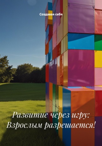 Развитие через игру: Взрослым разрешается! Создавая себя, Развитие через игру: Взрослым разрешается!