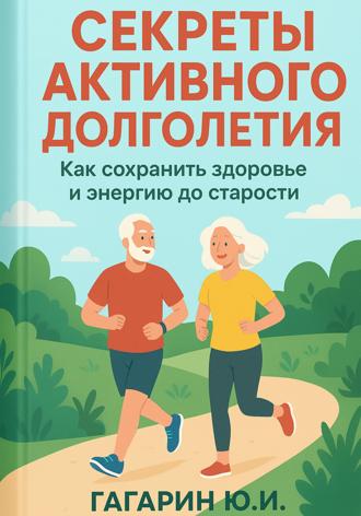 Секреты активного долголетия. Как сохранить здоровье и энергию до старости Юрий Гагарин, Секреты активного долголетия. Как сохранить здоровье и энергию до старости