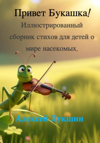Привет букашка! Иллюстрированный сборник стихов для детей Алексей Лукшин, Привет букашка! Иллюстрированный сборник стихов для детей