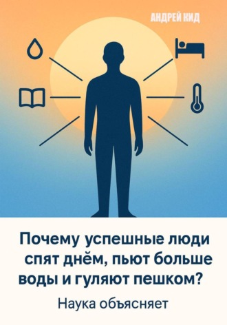 Почему успешные люди спят днём, пьют больше воды и гуляют пешком? Наука объясняет Андрей Кид, Почему успешные люди спят днём, пьют больше воды и гуляют пешком? Наука объясняет