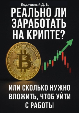 Дмитрий Подлужный, Реально ли заработать на крипте? Или Cколько нужно вложить, чтоб уйти с работы