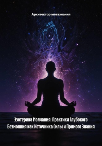 Архитектор метазнания, Эзотерика Молчания: Практики Глубокого Безмолвия как Источника Силы и Прямого Знания