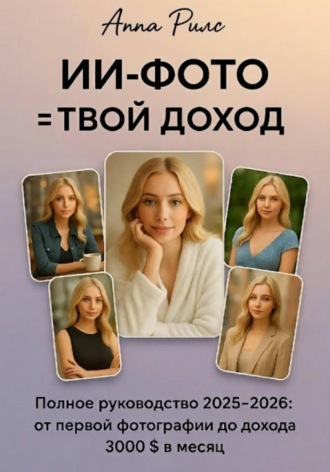 Анна Рилс, ИИ-фото – твой доход