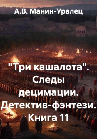 «Три кашалота». Следы децимации. Детектив-фэнтези. Книга 11 А.В. Манин-Уралец, «Три кашалота». Следы децимации. Детектив-фэнтези. Книга 11