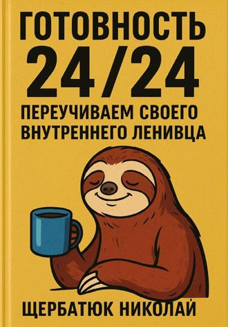Готовность 24/24. Переучиваем своего внутреннего ленивца Николай Щербатюк, Готовность 24/24. Переучиваем своего внутреннего ленивца