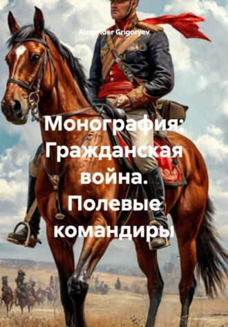 Монография: Гражданская война. Полевые командиры Alexander Grigoryev, Монография: Гражданская война. Полевые командиры