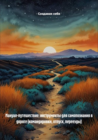Мануал-путешествие: инструменты для самопознания в дороге (командировки, отпуск, переезды) Создавая себя, Мануал-путешествие: инструменты для самопознания в дороге (командировки, отпуск, переезды)