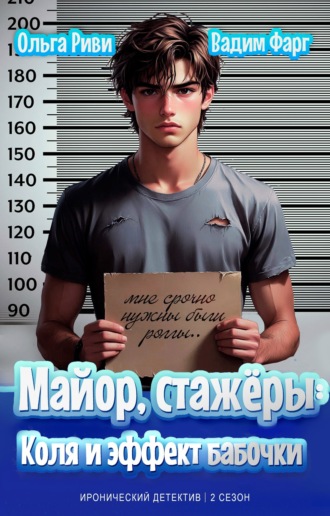 Майор, стажёры. Коля и эффект бабочки Вадим Фарг, Ольга Риви, Майор, стажёры. Коля и эффект бабочки
