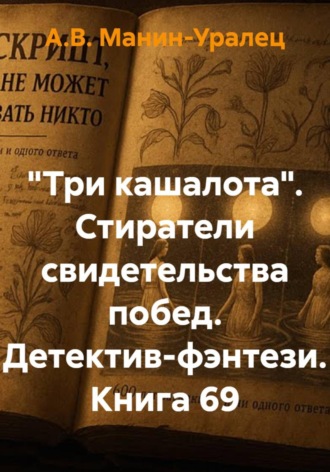 «Три кашалота». Стиратели свидетельства побед. Детектив-фэнтези. Книга 69 А.В. Манин-Уралец, «Три кашалота». Стиратели свидетельства побед. Детектив-фэнтези. Книга 69