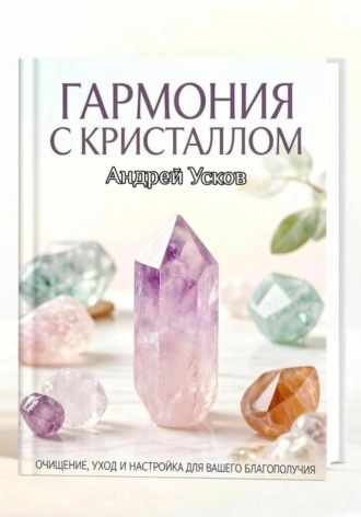 Гармония с кристаллом. Очищение, настройка и уход для вашего благополучия , Гармония с кристаллом. Очищение, настройка и уход для вашего благополучия