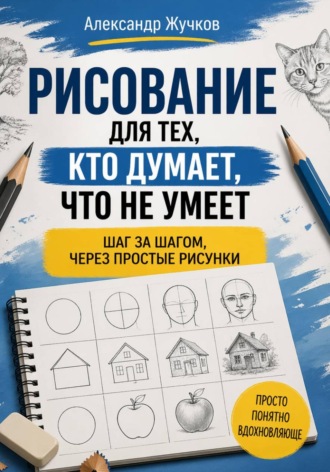Рисование для тех, кто думает, что не умеет: шаг за шагом, через простые рисунки , Рисование для тех, кто думает, что не умеет: шаг за шагом, через простые рисунки