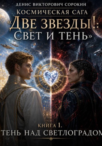 Космическая сага — «Две звезды!: свет и тень» Книга 1. «Тень над Светлоградом» , Космическая сага - «Две звезды!: свет и тень» Книга 1. «Тень над Светлоградом»