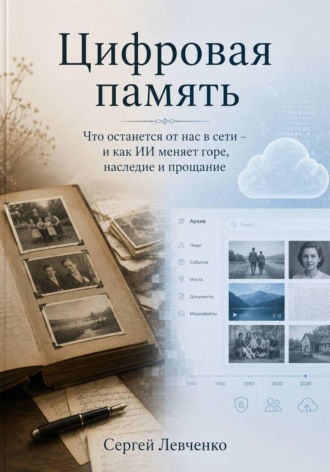 Цифровая память. Что останется от нас в сети, и как ИИ меняет горе, наследие и прощание , Цифровая память. Что останется от нас в сети, и как ИИ меняет горе, наследие и прощание