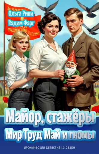 Майор, стажёры: Мир, Труд, Май и гномы Вадим Фарг, Ольга Риви, Майор, стажёры: Мир, Труд, Май и гномы
