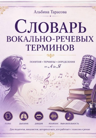 Словарь вокально-речевых терминов , Словарь вокально-речевых терминов