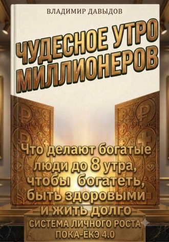 Чудесное утро миллионеров. Что делают богатые люди до 8 утра, чтобы богатеть, быть здоровыми и жить долго. Система личного роста Пока-ёкэ 4.0 , Чудесное утро миллионеров. Что делают богатые люди до 8 утра, чтобы богатеть, быть здоровыми и жить долго. Система личного роста Пока-ёкэ 4.0