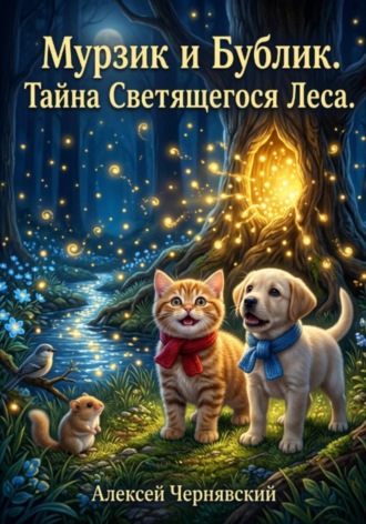 Мурзик и Бублик. Секрет светящегося леса. Книга 3 , Мурзик и Бублик. Секрет светящегося леса. Книга 3