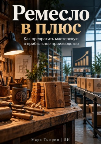 Ремесло в плюс: Как превратить мастерскую в прибыльное производство , Ремесло в плюс: Как превратить мастерскую в прибыльное производство