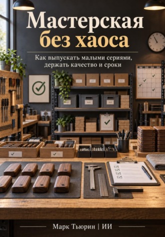 Мастерская без хаоса: Как выпускать малыми сериями, держать качество и сроки , Мастерская без хаоса: Как выпускать малыми сериями, держать качество и сроки