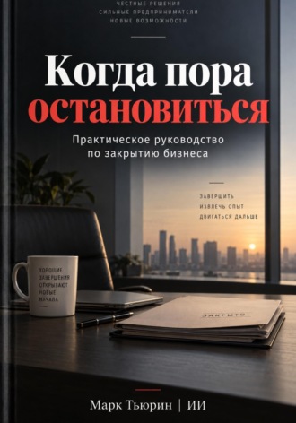 Когда пора остановиться: Практическое руководство по закрытию бизнеса , Когда пора остановиться: Практическое руководство по закрытию бизнеса