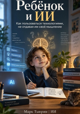 Ребёнок и ИИ: Как пользоваться технологиями, не отдавая им своё мышление , Ребёнок и ИИ: Как пользоваться технологиями, не отдавая им своё мышление