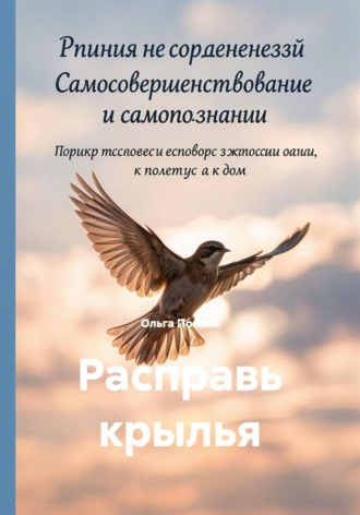 РАСПРАВЬ КРЫЛЬЯ. , РАСПРАВЬ КРЫЛЬЯ.