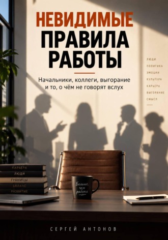 Невидимые правила работы. Начальники, коллеги, выгорание и то, о чём не говорят вслух , Невидимые правила работы. Начальники, коллеги, выгорание и то, о чём не говорят вслух
